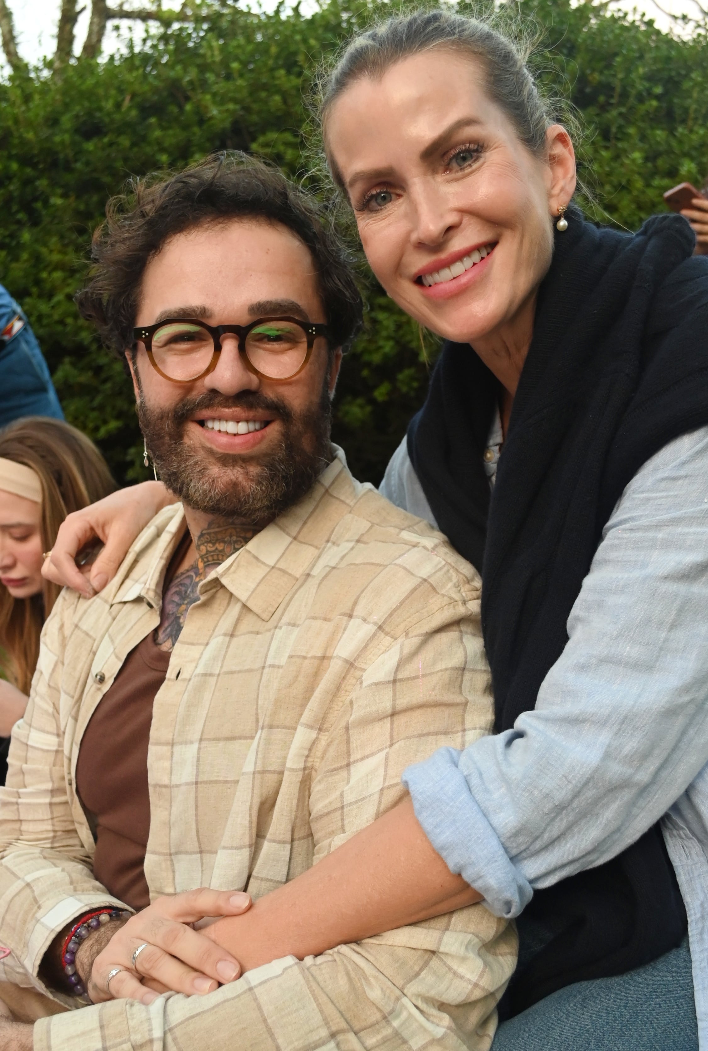 Dr. Cornélio connecting with patients